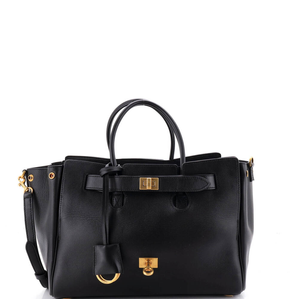 Balenciaga Small Bel Air Carry All Bag Leather